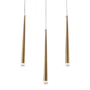 Изображение товара Подвесной светильник светодиодный Delight Collection Aquitaine OM042820-3 gold