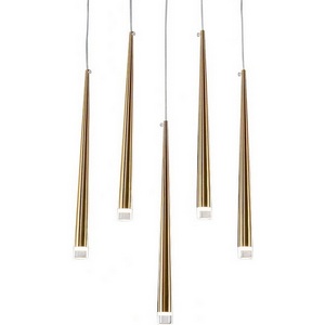 Изображение товара Подвесной светильник светодиодный Delight Collection Aquitaine OM042820-5 gold