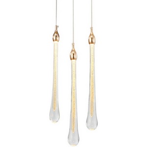 Изображение товара Подвесной светильник светодиодный Delight Collection Teardrop OM801670-3-G