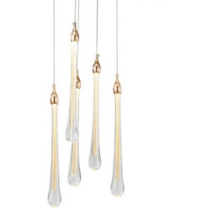 Изображение товара Подвесной светильник светодиодный Delight Collection Teardrop OM801670-5-G