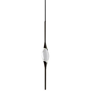 Изображение товара Подвесной светильник светодиодный Delight Collection Pezzo OM82111-1 pearl black