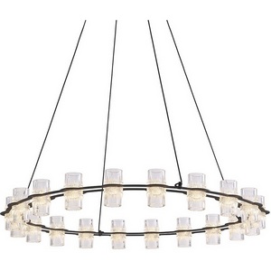 Изображение товара Подвесная люстра светодиодная Delight Collection P0677 P0677-680A black