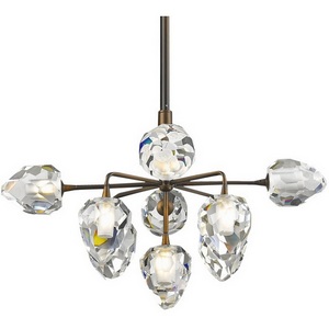 Изображение товара Подвесная люстра на штанге Delight Collection On the Rocks P68038L-9 gold