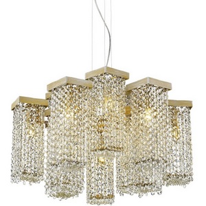 Изображение товара Подвесная люстра хрусталь Delight Collection 68065 P68065-12 gold