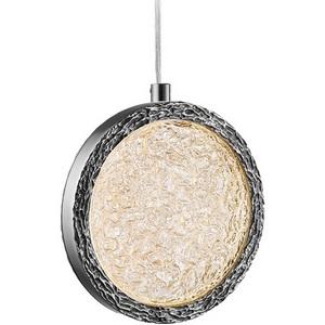 Изображение товара Подвесной светильник светодиодный Delight Collection Bottega P98014M polished nickel