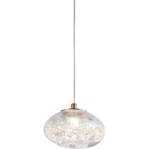 Изображение товара Подвесной светильник светодиодный Delight Collection P98065 P98065-1S antique brass