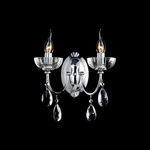 Изображение товара Хрустальное бра Illuminati Sandra MB103901-2A подсвечник с подвесками