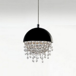 Изображение товара Хрустальный подвесной светильник MD1100331-1A Illuminati Aquarius black с подвесками