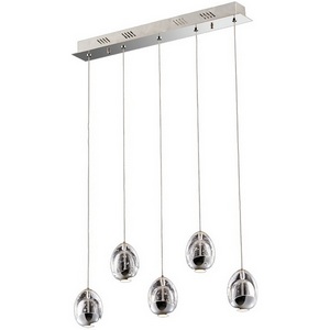 Изображение товара Подвесной светодиодный светильник MD13003023-5B Illuminati Terrene Chrome