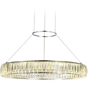 Изображение товара Хрустальный подвесной светодиодный светильник Illuminati Fortuna MD14066703-1B кольцо