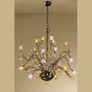 Изображение товара Подвесная люстра 6092/12 V1788 MM Lampadari 6092 с цветами