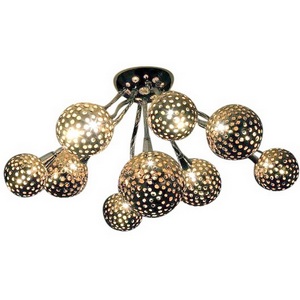 Изображение товара Потолочная люстра 6843/P8+1 V2470 MM Lampadari Sfere (плафоны шарики)