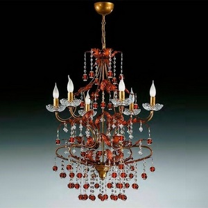 Изображение товара Подвесная люстра MM Lampadari 6860 6860/6 V2466 с подвесками