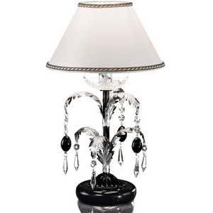 Изображение товара Настольная лампа с подвесками муранское стекло 6862/L1 V2468 MM Lampadari Onice