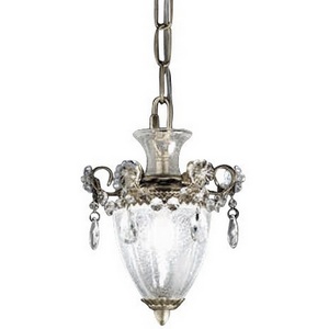 Изображение товара Подвесной светильник (муранское стекло) 6957/1 01 V1690 MM Lampadari Rugiada с цветами