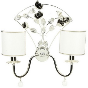 Изображение товара Бра 6988/A2-01 V2544 MM Lampadari Paris с цветами с подвесками