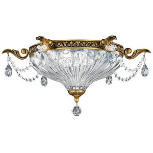 Изображение товара Хрустальный потолочный светильник 5633-201 A Schonbek Milano с подвесками