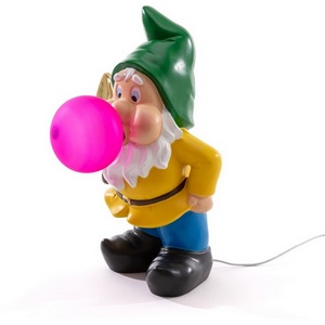 Изображение товара Детская настольная лампа с выключателем Seletti Gummy Lamp 07140