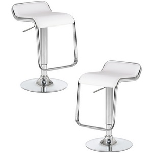 Изображение товара Набор 2 шт стул барный DOBRIN CRACK (белый)