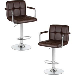 Изображение товара Набор 2 шт стул барный DOBRIN KRUGER ARM (коричневый)