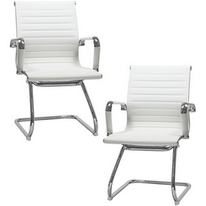 Изображение товара Набор 2 шт офисное кресло для посетителей DOBRIN CODY (белый)