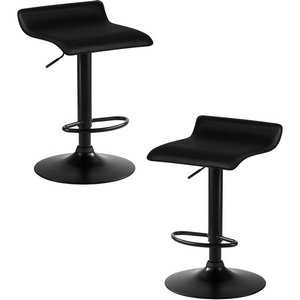 Изображение товара Набор 2 шт стул барный DOBRIN TOMMY BLACK (чёрный)