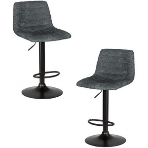 Изображение товара Набор 2 шт стул барный DOBRIN TRAVIS (серый (VIVALDI15))