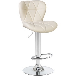 Изображение товара Стул барный BARNY (кремовый) 5022-LM BARNY, цвет сиденья кремовый, основания хром