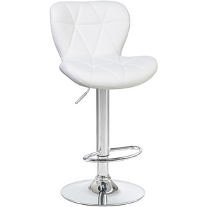 Изображение товара Стул барный BARNY (белый) 5022-LM BARNY, цвет сиденья белый, основания хром