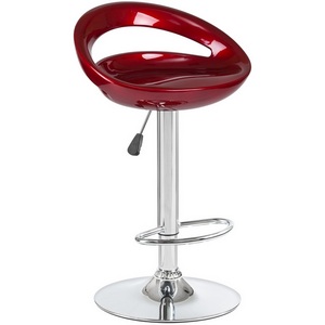 Изображение товара Стул барный (бордовый металлик) 1010-LM DISCO DISCO, цвет сиденья бордовый металлик, основания хром