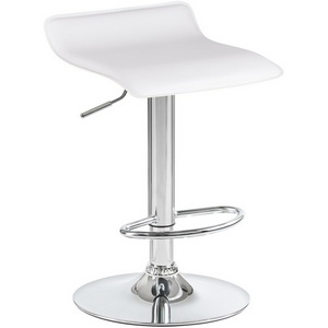Изображение товара Стул барный (белый) 3013-LM TOMMY TOMMY, цвет сиденья белый, основания хром