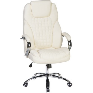 Изображение товара Стул компьютерный - компьютерное кресло для руководителей (кремовый) 114B-LMR CHESTER CHESTER, цвет кремовый