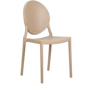 Изображение товара Стул для кухни глубиной 40 см обеденный (цвет бежевый) 712PP-LMZL ALBERT ALBERT, цвет бежевый