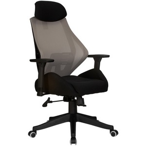 Изображение товара Офисное кресло - стул компьютерный с сетчатой спинкой с регулируемыми подлокотниками для персонала TEODOR (черный) 122M-LMR TEODOR, цвет черный