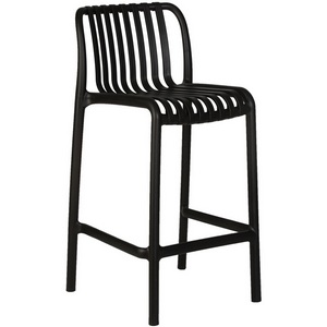 Изображение товара Стул полубарный (черный) 777-1PP-LMZL CHLOE CHLOE, цвет черный