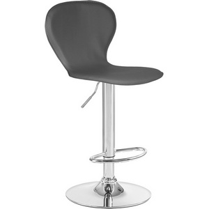 Изображение товара Стул барный (серый) 2640-LM ELISA ELISA, цвет сиденья серый, основания хром