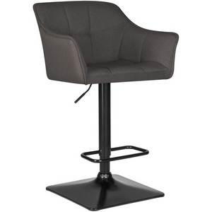 Изображение товара Стул барный (темно-серый (LAR-106D-26)) 5033-LM RALF RALF, цвет сиденья темно-серый (LAR-106D-26), основания черный