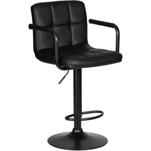 Изображение товара Стул барный KRUGER (черный) 5011_BlackBase-LM ARM BLACK BLACK, цвет сиденья черный, основания черный