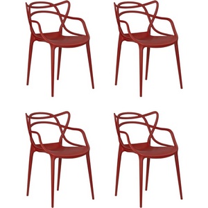 Изображение товара Набор 4 шт Стул обеденный DOBRIN MASTERS (кирпичный (R-05))
