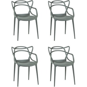 Изображение товара Набор 4 шт Стул обеденный DOBRIN MASTERS (тёмно-серый (GR-04))