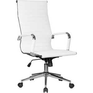 Изображение товара Кресло офисное с максимальной нагрузкой 150 кг для руководителей DOBRIN CLARK SIMPLE (белый)