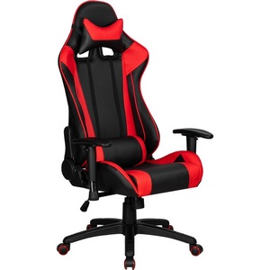 Изображение товара Кресло игровое с регулировкой подлокотников DOBRIN BRIAN (черно-красное)