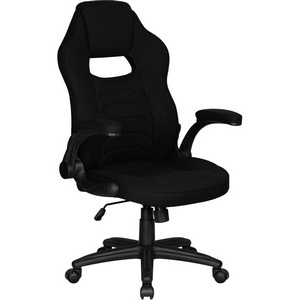 Изображение товара Кресло черное из ткани DOBRIN RICK (черный)