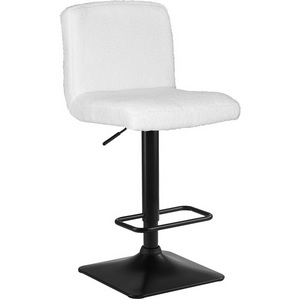 Изображение товара Стул с регулировкой высоты барный DOBRIN LEO (белый букле (13))