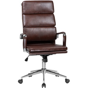 Изображение товара Набор 2 шт Офисное кресло для руководителей DOBRIN ARNOLD (коричневый) D0000000000000013242