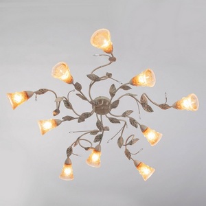 Изображение товара Потолочная люстра Doge Luce 163 163PL10Y2-385 с цветами