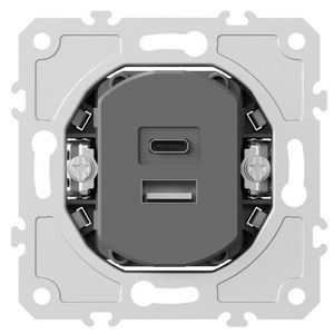 Изображение товара Механизм розетки с быстрой зарядкой USB Type A+С Donel DB DB20420