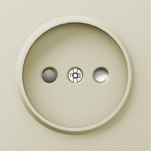 Изображение товара Накладка для розетки без заземления, со шторками 16A 250 В~, шампань IP30 Donel A07 DE21651