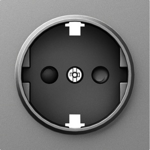 Изображение товара Накладка для розетки Schuko с заземлением, со шторками 16A 250 В~ IP30 Donel A07 DE22037