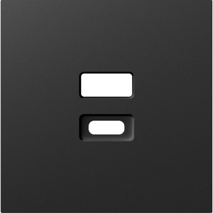 Изображение товара Накладка для розеток USB, матовый карбон Donel A07 DE28630